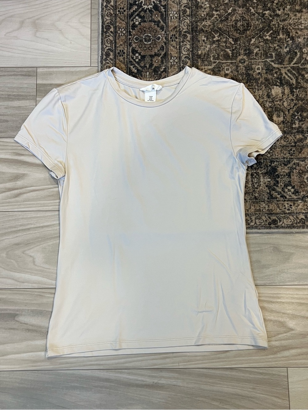Basic Women's Crewneck T-Shirt - Off White